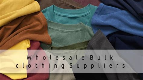 Bulk Wholesale Clothing Suppliers In Usa Uk Australia Canada Europe