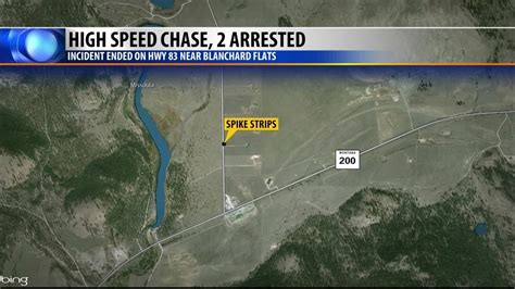 2 arrested after missoula co high speed chase youtube