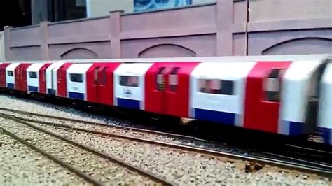 London Underground Model Railway 00 Scale Train Part 6 Youtube