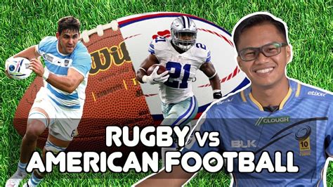Rugby Vs American Football Youtube