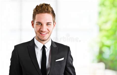 Handsome Businessman Stock Image Image Of Smile People 19205765