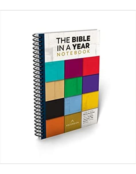 The Bible In A Year Notebook Reillys Church Supply And T Boutique
