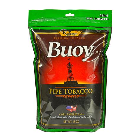 Buoy Mint Pipe Tobacco 16 Oz Bag Tobacco Stock