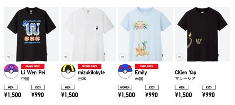 Uniqlo and gu have revealed a new pokemon collaboration collection. Another Pokemon Uniqlo T-Shirt Designed By A Briton Has ...