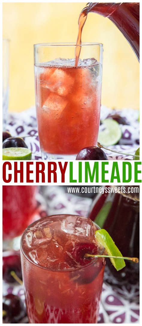 Cherry Limeade Recipe Courtneys Sweets