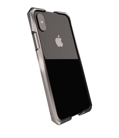 Advent Collection Titanium Iphone X Bumper Cases Gray Iphone