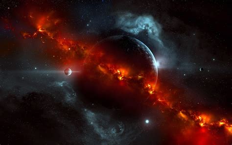 Outer Space Red 4k Wallpapers Top Free Outer Space Red 4k Backgrounds