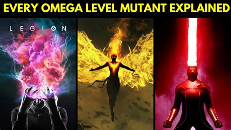 Every X Men Omega Level Mutants Explained Youtube