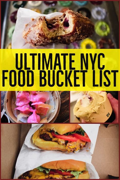 Best Nyc Restaurants Nyc Food Bucket List Places To Eat And Drink In