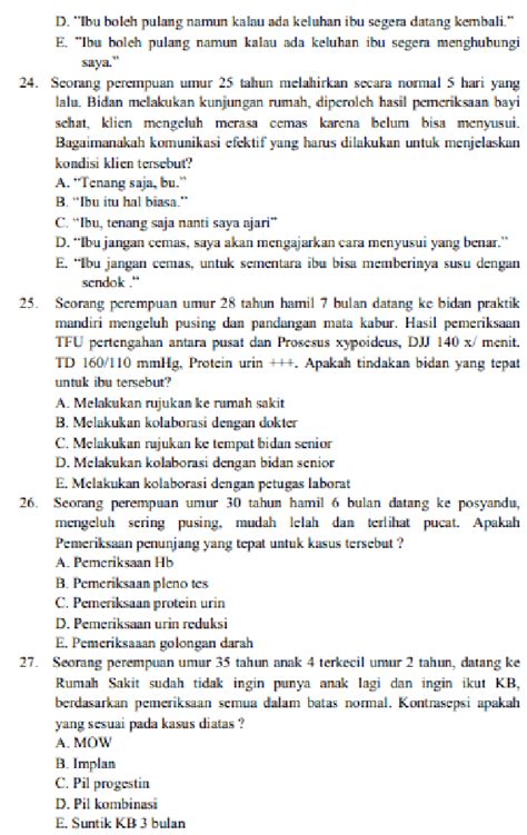 Khusus untuk rekrutmen cpns tenaga penyuluh agama islam, berikut ini kumpulan soal latihan skd cpns yang dapat digunakan sebagai latihan menghadapi soal. Best Contoh Soal Tkb Keperawatan