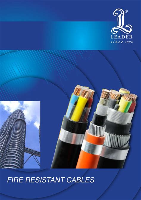 Fire Resistant Cables By Leader Cable Issuu