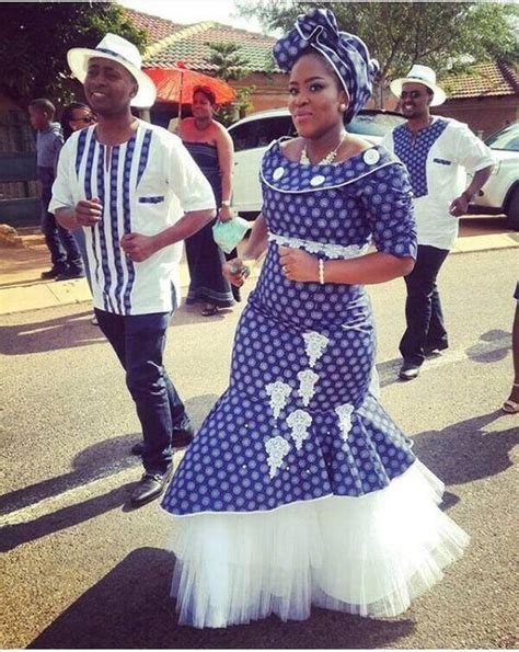 Traditional Shweshwe Dresses 2021 ⋆ Fashiong4 African Fashion Shweshwe Dresses African