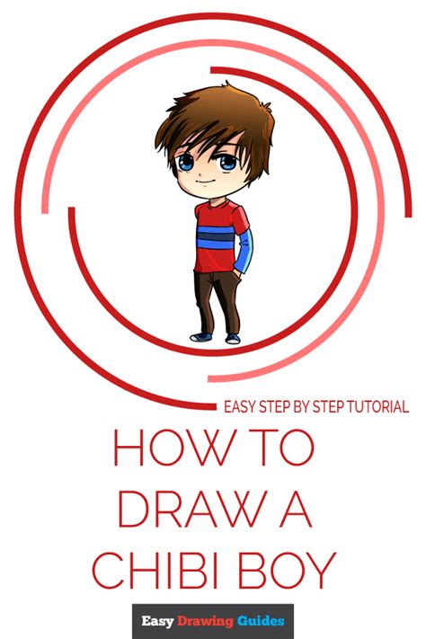 How To Draw A Chibi Boy Really Easy Drawing Tutorial