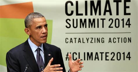 Obama Pledges Us Leadership In Combating Climate Change