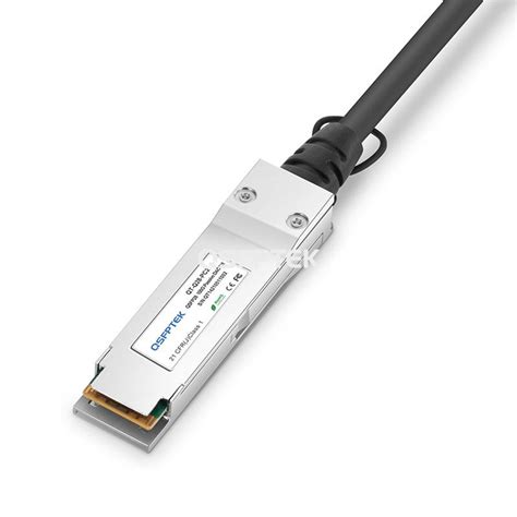 Cisco Qsfp 100g Cu2m 100g Qsfp28 Passive Dac Copper Twinax Cable Qsfptek