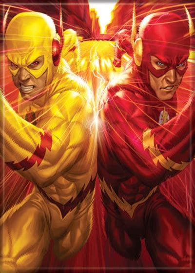 Dc Comics The Flash And Zoom Running Flashpoint Comic Art