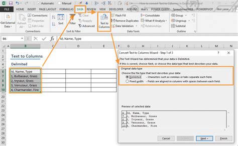 How To Use Text To Columns In Excel