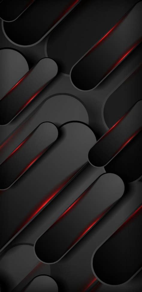 An Abstract Black Background With Red Lines