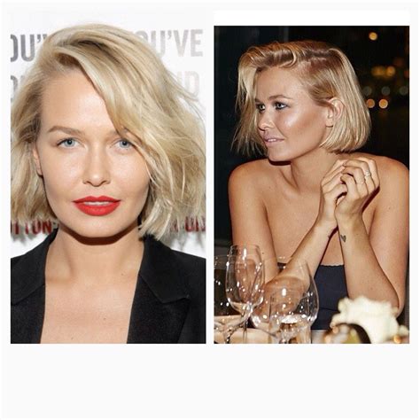 Lara Bingle Ahhhhmazing Bob Short Medium Hairstyle Chic Short Hair Medium Short Hair Short