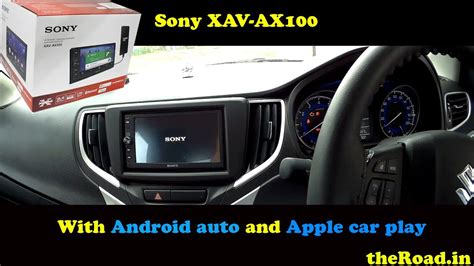 Sony Xav Ax100 Quick Look Android Auto Steering Controls Youtube