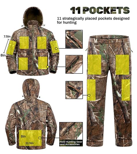 New View Hunting Clothes For Mensilent Water Resistant Hunting Duck