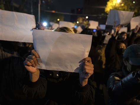 The History Behind Chinas White Paper Protests History Smithsonian