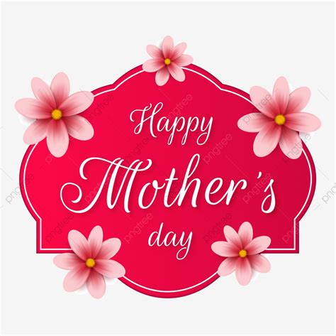 Choose from a wide range of stunning bouquets and book your mother's day flower delivery on sunday 9 may 2021 now. Beautiful Happy Mothers Day Lettering Label With Fancy ...