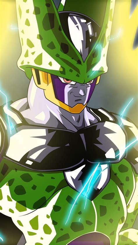 Perfect Cell Dragon Ball Z Iphone Wallpaper Dbz Characters Cell