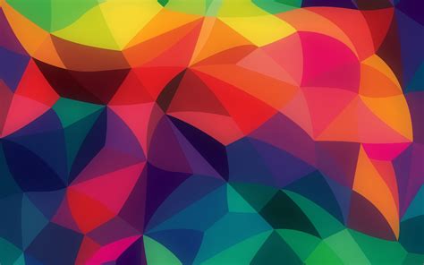 Vk42 Rainbow Abstract Colors Pastel Dark Pattern Wallpaper