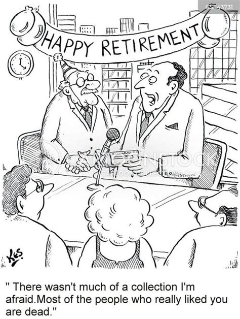 Retirement Jokes Cartoons Cartoon Retirement Age Rises