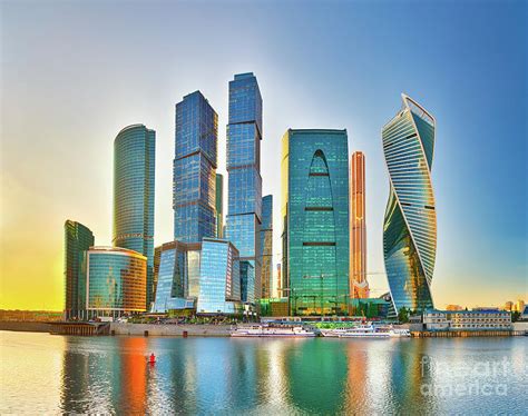 Moscow City Skyline Photograph By Mothaibaphoto Prints