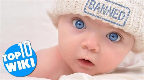 10 Banned Baby Names Around The World Youtube
