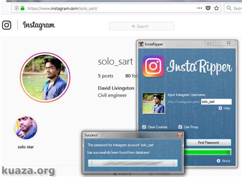 Hack Instagram Account With Brute Force Method Kuaza Networking