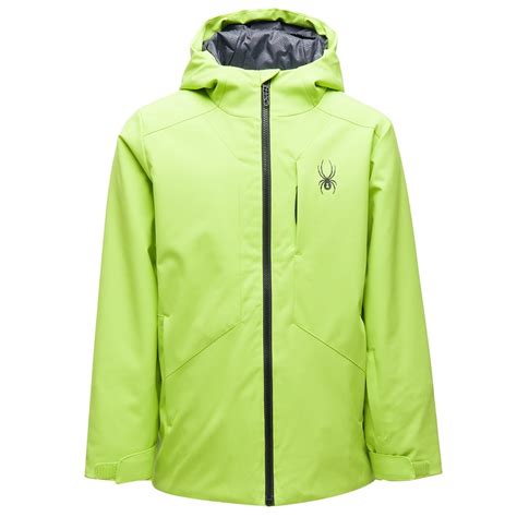 Spyder Prime Insulated Ski Jacket Boys Peter Glenn