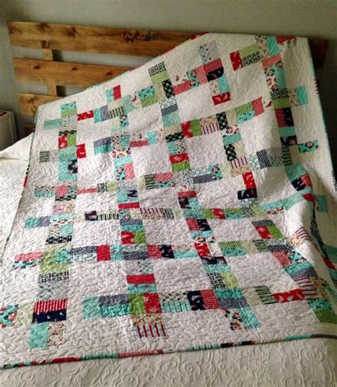Take Two Quilt Pattern Jelly Roll Pattern Pdf Instant Download Etsy