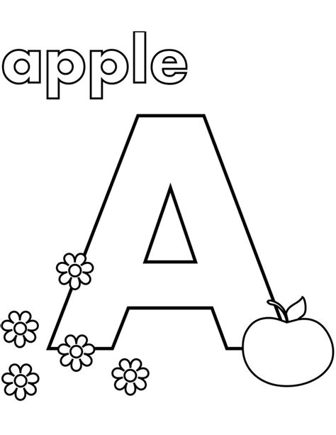 Top 20 Printable Letter A Coloring Pages - Online Coloring Pages