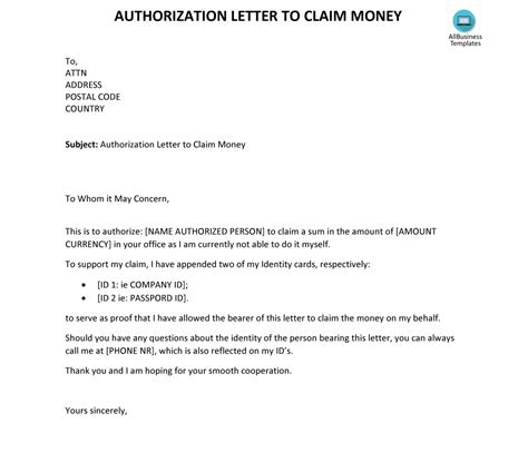 Writing authorization letter means delegating authority or giving a written permission officially. Power Of Attorney Authorization Letter | Template Business Format