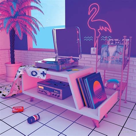 New Retro Wave Retro Waves Neon Aesthetic Aesthetic Room Decor