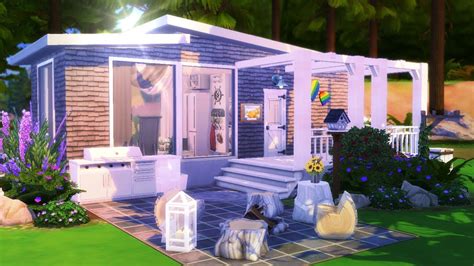 Roommates Tiny House The Sims 4 Speed Build Youtube Vrogue Images And