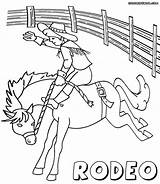 Rodeo Coloring Pages Print sketch template