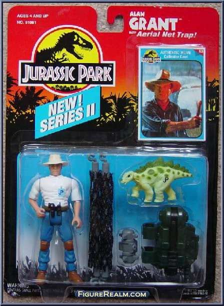 Kenner Jurassic Park Series 2 Alan Grant Ariel Net Trap Figure 1993