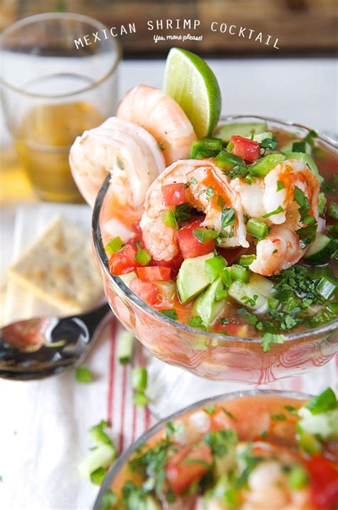 Most cats will definitely be interested in shrimp. Mexican Shrimp Cocktail ~ Yes, more please!