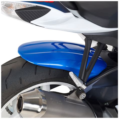 The 32 mm caliper pistons are staggered to promote even pad wear, the trailing pistons offset relative to the pad centerline. GSX-R 600-750 Rear Tire Hugger 2012-15 | Hot Bodies Racing