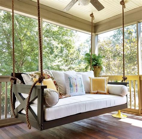 The Modified Cooper River Swing Bed Porch Swing Bed Porch Swing Daybed Swing