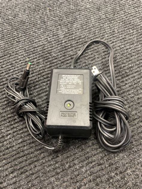 Radio Shack Archer Ac Adapter 273 1653a 120v Output 12 Vdc 1a For Sale