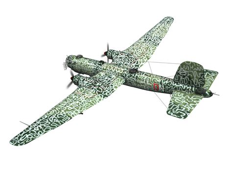Heinkel He 177 A 5 Greif 6ndn 3d Model Cgtrader