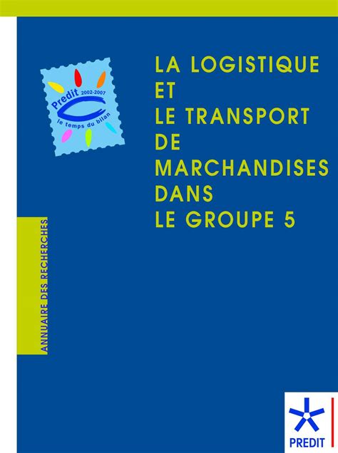 Calaméo Annuaire De Recherche La Logistique Et Le Transport De