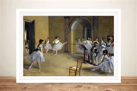 Buy The Dance Foyer Classic Art By Degas Canvas Prints Australia