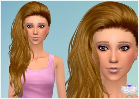 David Sims Hairstyle Conversion Set 4 Sims 4 Hairs