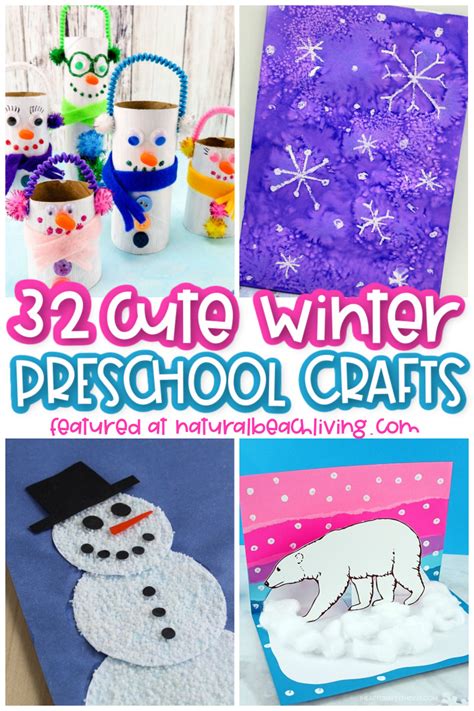 We have done several of these fabulous preschool art projects and had a clear off space on your table or make a special craft place to have fun. 35 Winter Preschool Crafts - Fun Art and Craft Ideas - Natural Beach Living